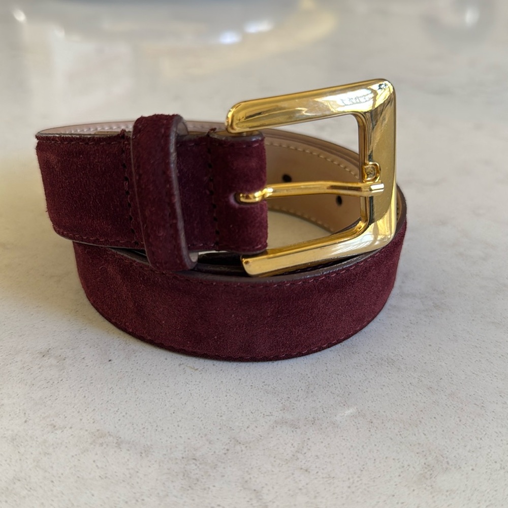 Talbots Suede Belt